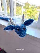 Magical dragon blue