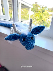 Magical dragon blue