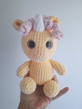 Plush Unicorn with twirls