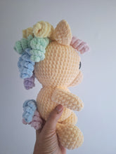 Plush Unicorn with twirls