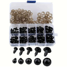 Safety eyes 100 pieces black