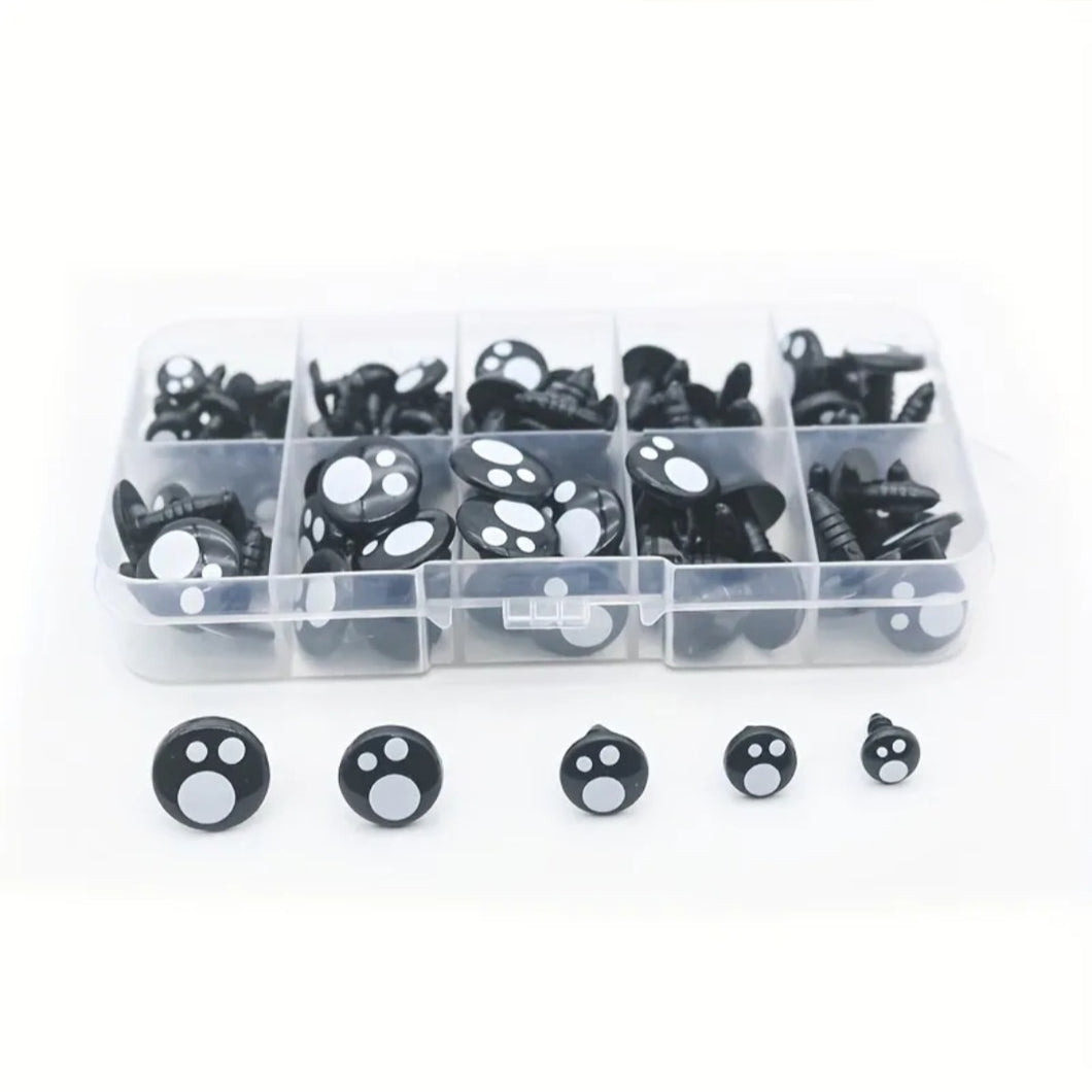Safety eyes 100 pieces kawaii