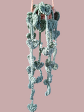 Hanging string of hearts