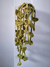 Hanging string of hearts