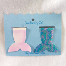 Magnetic bookmarks mermaid