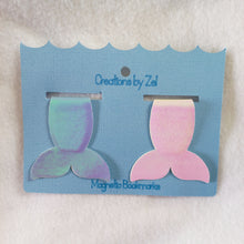 Magnetic bookmarks mermaid