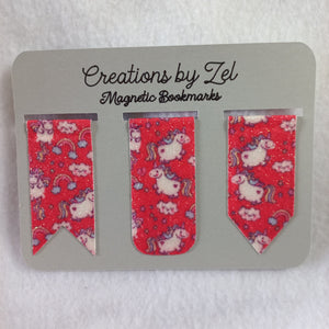 Magnetic Bookmarks set of 3